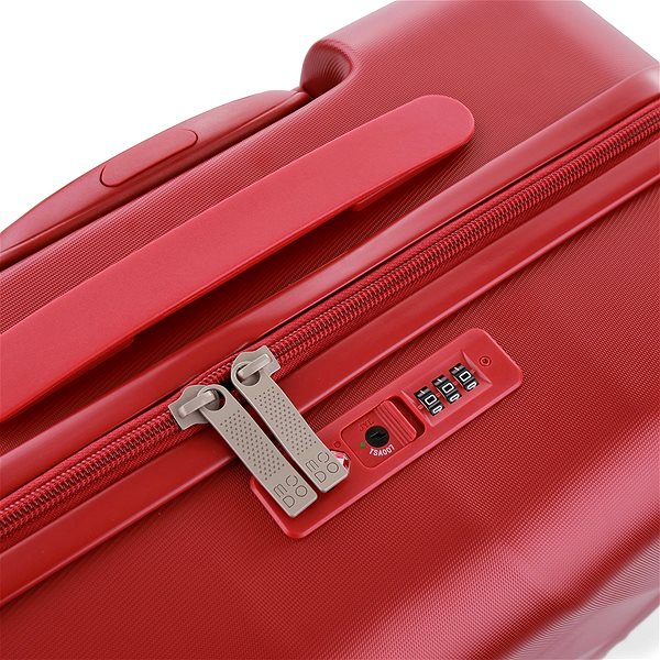 Cestovný kufor Modo by Roncato RAINBOW S, červený Vlastnosti/technológia