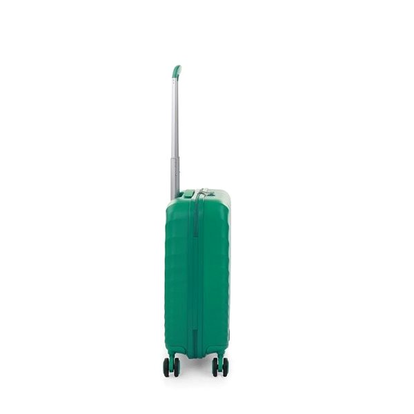 Cestovný kufor Modo by Roncato RAINBOW S, zelený Bočný pohľad