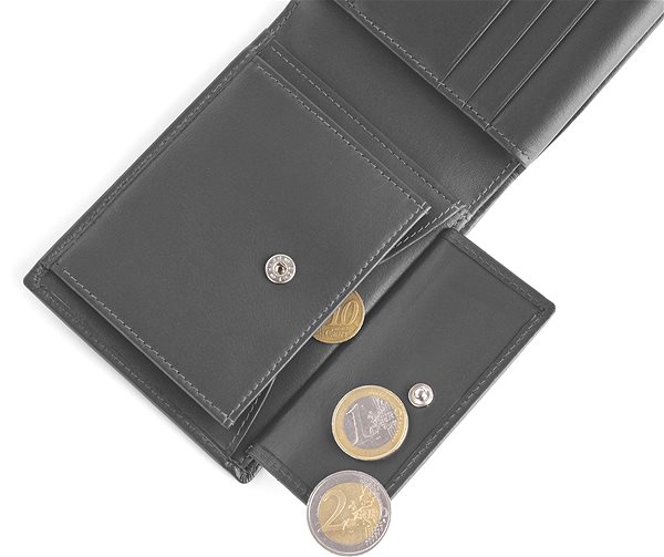 Wallet Roncato men's wallet FIRENZE 2.0 grey Lifestyle