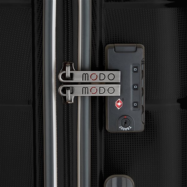 Cestovný kufor s TSA zámkom Modo by Roncato DELTA M čierny 68 × 46 × 26 cm Vlastnosti/technológia