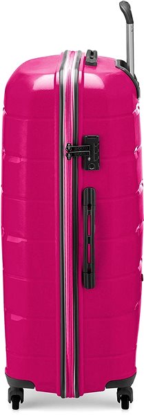 Cestovný kufor s TSA zámkom Modo by Roncato DELTA L ružový 76 × 54 × 29 cm Bočný pohľad