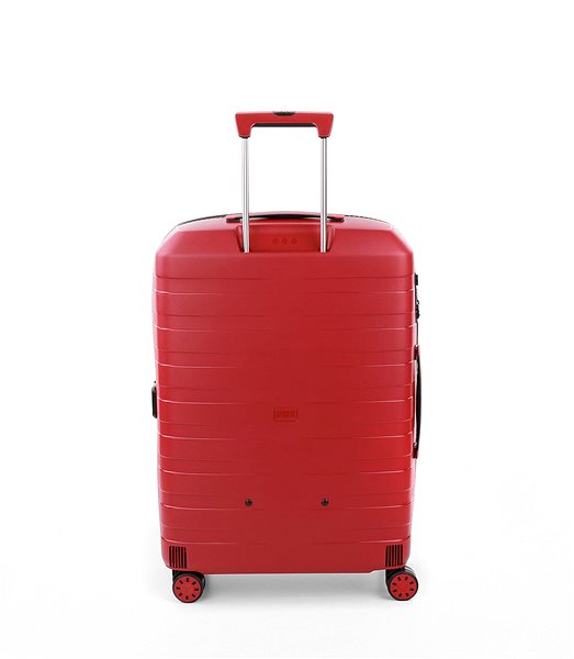 Cestovný kufor Roncato BOX 4.0 M, červená Zadná strana