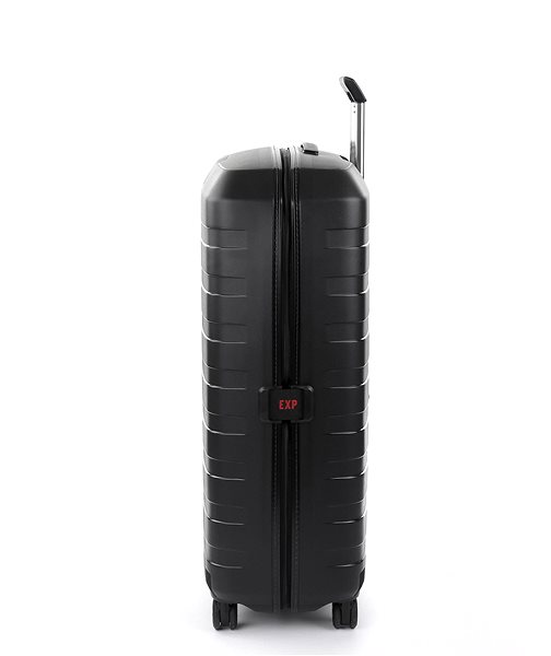 Cestovný kufor Roncato BOX 4.0 L, čierny Bočný pohľad