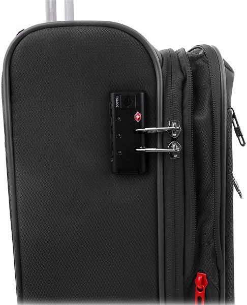 Cestovný kufor Modo by Roncato PENTA S antracitový 55 × 40 × 20/23 cm Vlastnosti/technológia