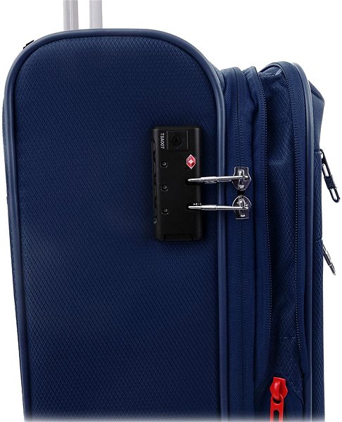 Cestovný kufor Modo by Roncato PENTA S tmavo modrý 55 × 40 × 20/23 cm Vlastnosti/technológia