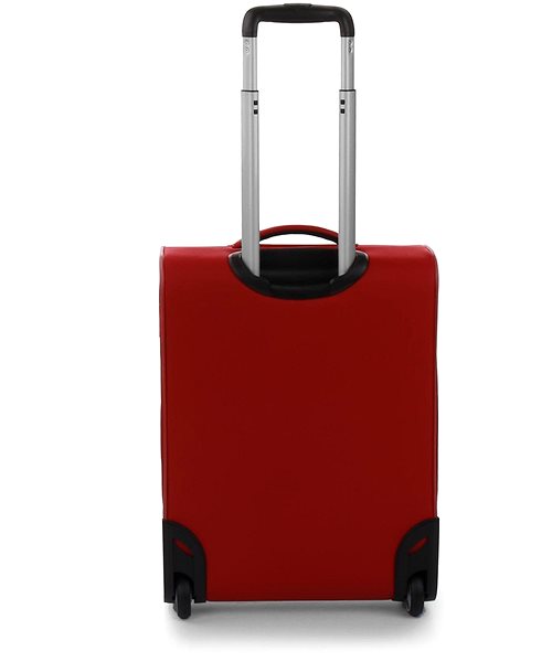 Cestovný kufor Modo by Roncato PENTA S červený 55 × 40 × 20/23 cm Zadná strana