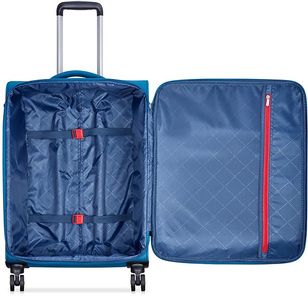 Bőrönd Modo by Roncato Eclipse 2,0 M kék-zöld ...