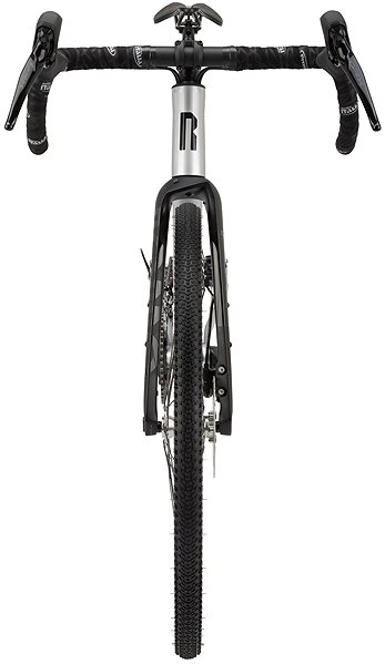 Gravel bike RONDO RUUT AL1 2X G3 - M chrome / black .