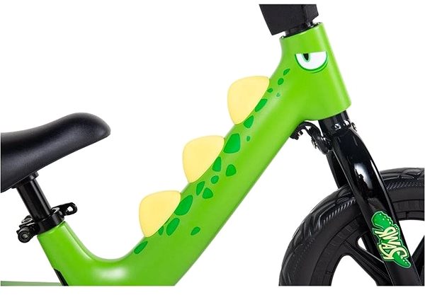 Futókerékpár RoyalBaby Dinosaur Gyerek futóbicikli - zöld Jellemzők/technológia