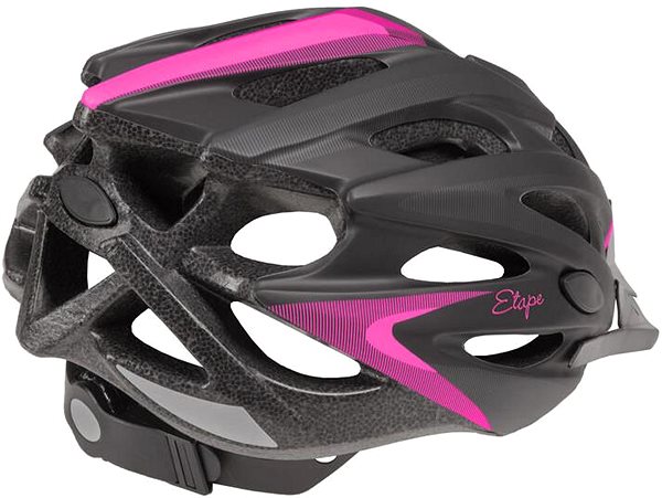 Bicycle helmet Etape Venus cycling helmet black-pink, S-M .