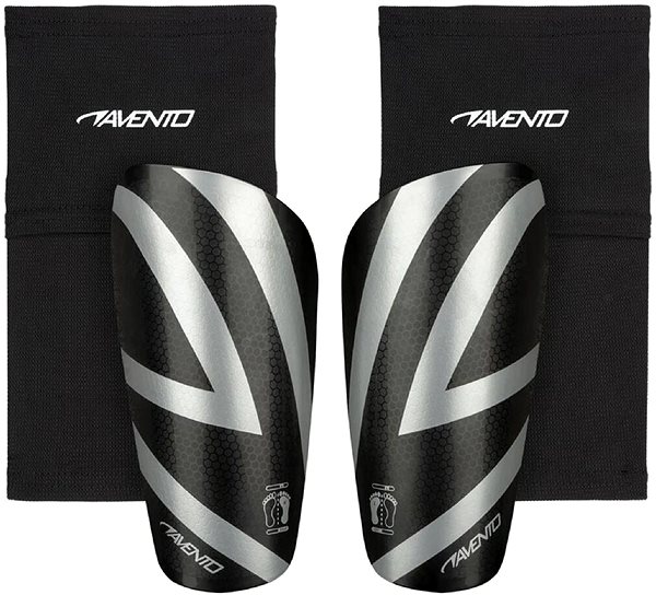 Chrániče na futbal Avento Shin Guard 45SB futbalové chrániče, L ...