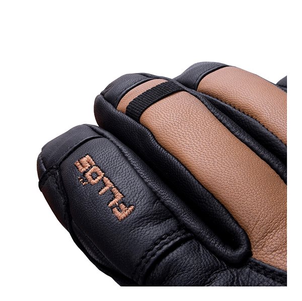 Lyžařské rukavice FLLÖS Lyžařské rukavice GIUSTO BLACK-ORANGE L ...