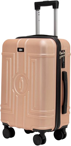 Cestovný kufor ROWEX Príručný kabínový cestovný kufor s TSA zámkom Casolver, šedočierna, 55 × 38 × 23 cm (33 l) ...