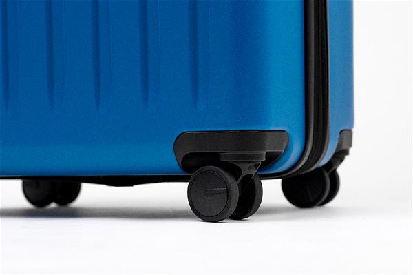 Cestovný kufor ROWEX Stripe Príručný kabínový kufor s TSA zámkom 33 l modrý ...