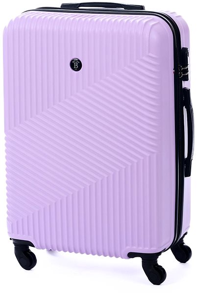 Set of suitcases BERTOO travel suitcase Milano - light purple 4in1 set .