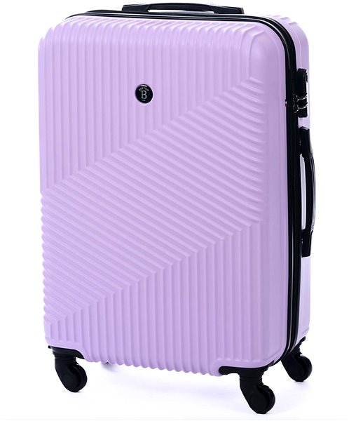 Set of suitcases BERTOO travel suitcase Milano - light purple 2in1 set .
