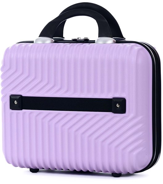 Set of suitcases BERTOO travel suitcase Milano - light purple 2in1 set .