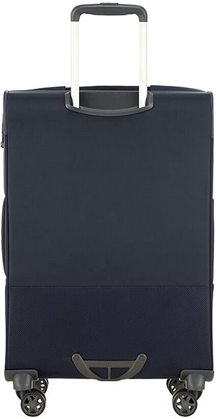 Bőrönd Samsonite Popsoda Spinner 66 EXP Dark Blue Hátoldal