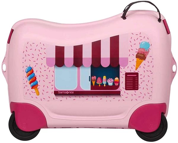 Child suitcase SAMSONITE Child suitcase Dream 2Go Ride-on Ice Cream Van size. S .