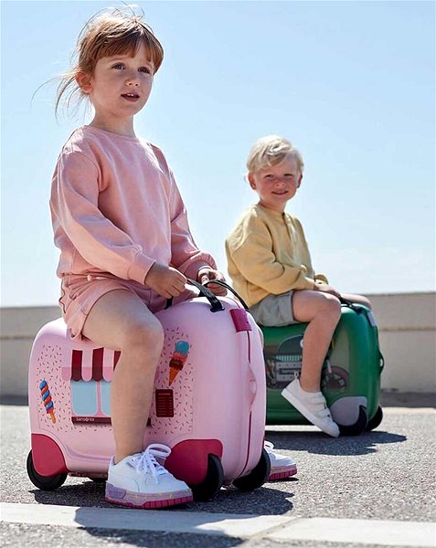 Child suitcase SAMSONITE Child suitcase Dream 2Go Ride-on Motorbike size. S .