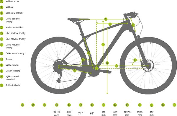 Horský bicykel Sava 27 Carbon 4.2 veľkosť 17