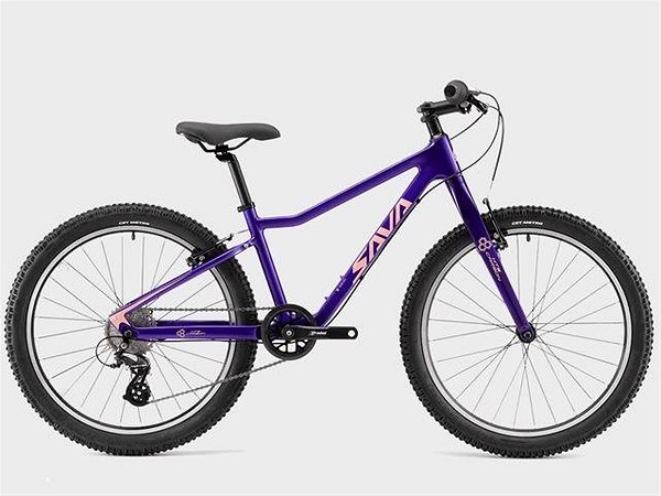 Gyerek kerékpár Sava Barn 4.2 violet Oldalnézet