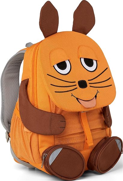 Dětský batoh Affenzahn Mouse large - orange uni Boční pohled