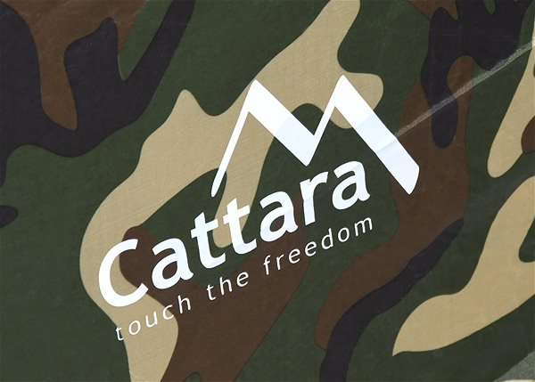 Sátor Cattara Army PU 2000 mm 200 × 120 × 100 cm Jellemzők/technológia