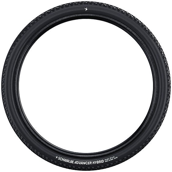 Kerékpár külső gumi Schwalbe Advancer Hybrid 27,5 × 2,25, fényvisszaverő csík, drótperemes ...