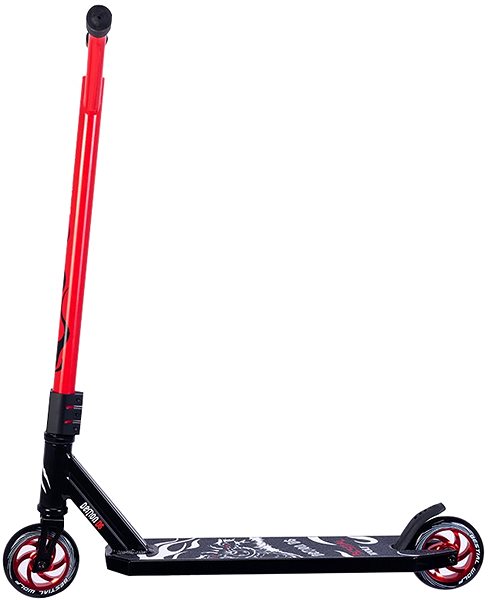 Freestyle Scooter Bestial Wolf Demon D6, Black Lateral view