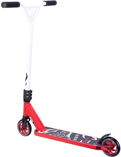 Freestyle Scooter Bestial Wolf Demon D6, Red Lateral view