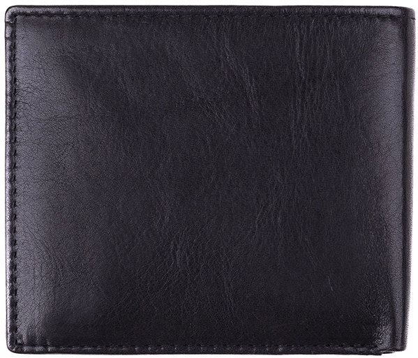 Wallet SEGALI Men's wallet leather 985, black .