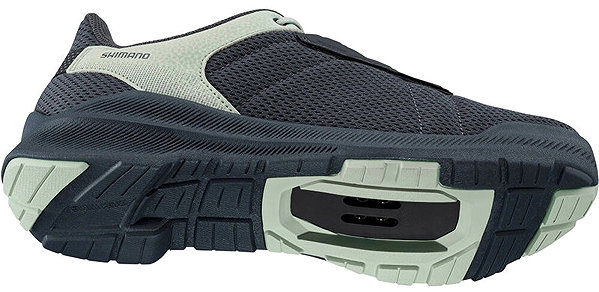 Kerékpáros cipő Shimano SH-EX300 túracipő, női, szürke / menta, EU 38 ...