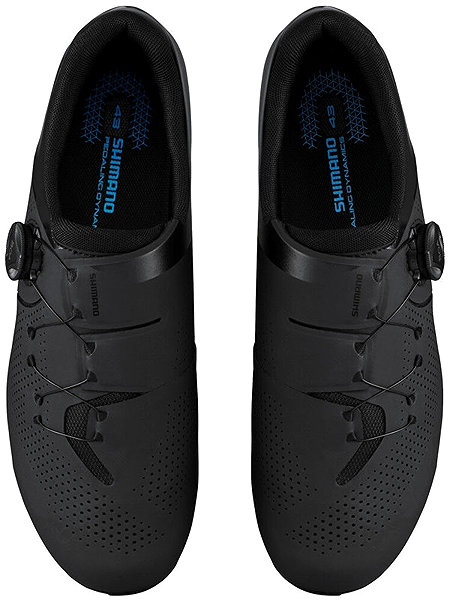 Kerékpáros cipő Shimano SH-RC302 országúti cipő, férfi, fekete, EU 46 ...