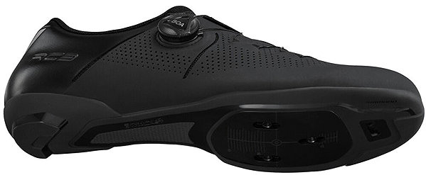 Kerékpáros cipő Shimano SH-RC302 országúti cipő, férfi, fekete, EU 46 ...