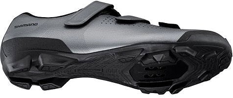 Cyklistické tretry Shimano MTB SH-XC100 stříbrné EU 45 ...