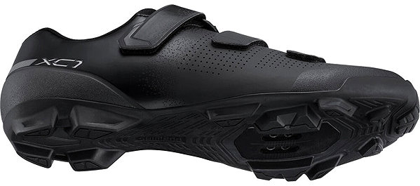 Kerékpáros cipő Shimano MTB cipő SH-XC102, férfi, fekete EU 45 ...