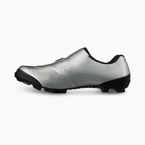Kerékpáros cipő Shimano MTB cipő SH-XC703, férfi, ezüst, 44,5 ...