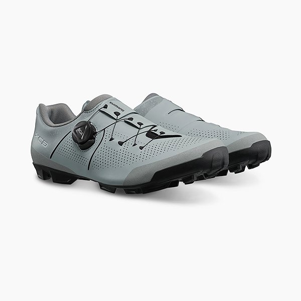 Kerékpáros cipő Shimano MTB cipő SH-XC302, férfi, szürke, 47, széles ...