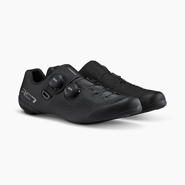 Kerékpáros cipő Shimano országúti cipő SH-RC703, férfi, fekete, 42,5 ...