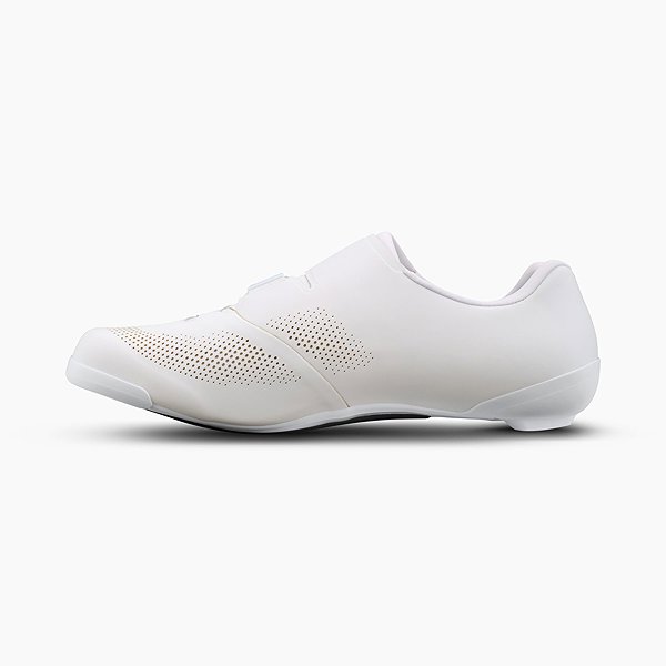 Kerékpáros cipő Shimano országúti cipő SH-RC703, férfi, fehér, 47, széles ...