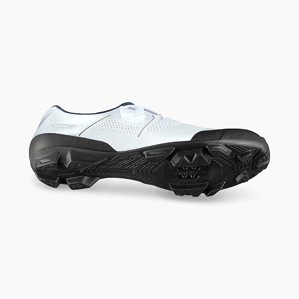 Kerékpáros cipő Shimano SH-XC302 MTB cipő, férfi, fehér, 41 ...