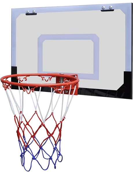 Basketbalový kôš Shumee Mini halová súprava na basketbal s košom, loptou a pumpičkou ...