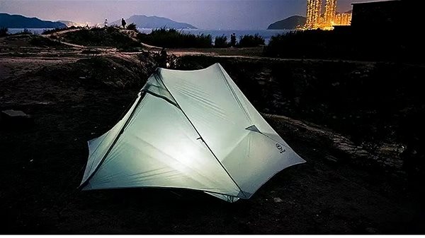 Tent MXM Ultralight tent for 2 persons - brown Lifestyle