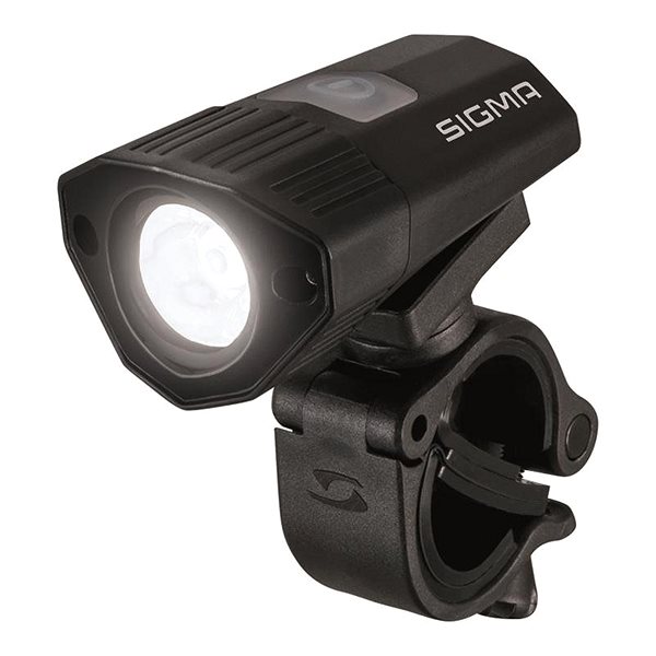 Bike Light Sigma Buster 100 + Nugget II. Flash Lateral view