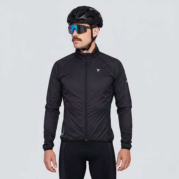 Cycling jacket Silvini men' s jacket MJ2231 Gelo black-cloud S.