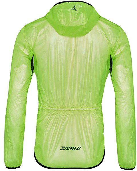 Cycling jacket Silvini unisex waterproof jacket UJ2646 Savio lime XS.
