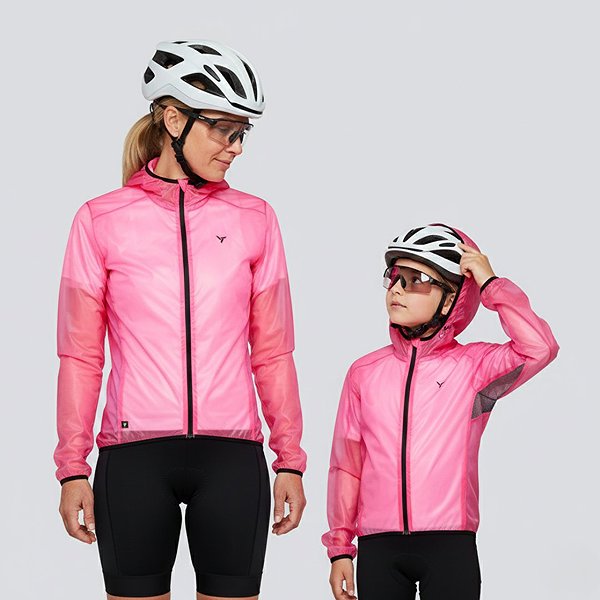 Silvini unisex waterproof cycling jacket UJ2646 Savio pink XS.