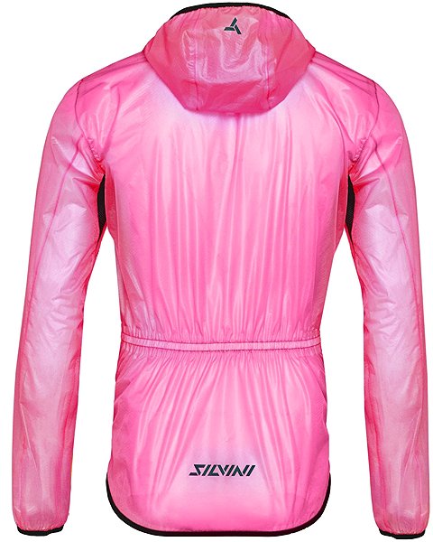 Silvini unisex waterproof cycling jacket UJ2646 Savio pink XS.