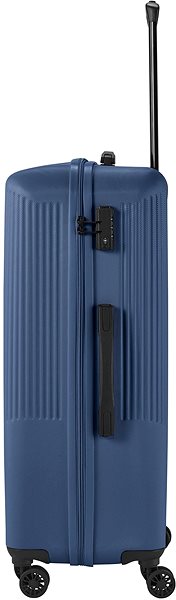 Travelite Bali L Blue suitcase.